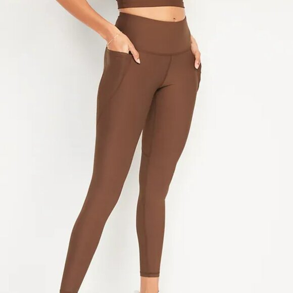 High-Waisted PowerSoft Leggings - Picture 1 of 5